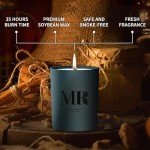 Smoke & Vanilla Scented Candle Gift Set