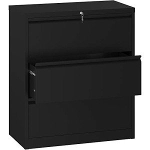YITAHOME 3-Drawer Locking Lateral File Cabinet