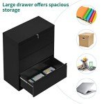 YITAHOME 3-Drawer Locking Lateral File Cabinet