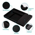 Wireless Charging Valet Tray and Nightstand Organizer