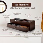 HOUNDSBAY Captain Valet Organizer & Charging Station
