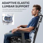 Ergonomic Mesh Office Chair with Lumbar Support