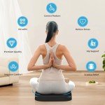 TranquilRelax Large Foam Seat Cushion - Black