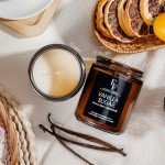 Vanilla Sugar Scented Soy Wax Candles, 7oz