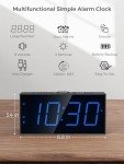 Digital Dual Alarm Clock with USB Charger