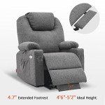 MCombo Petite Power Lift Recliner Chair with Massage
