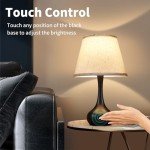 3-Way Dimmable Touch Bedside Lamp for Home