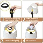 3-Way Dimmable Touch Bedside Lamp for Home