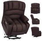 Power Lift Recliner Chair with Massage and Heat