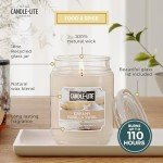 Creamy Vanilla Swirl Scented Candle - 18 oz