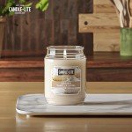 Creamy Vanilla Swirl Scented Candle - 18 oz