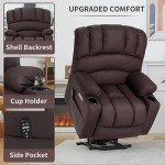 Power Lift Recliner Chair with Massage and Heat