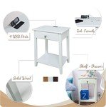 Warm Brown Night Owl USB Nightstand