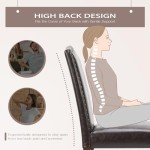Set of 4 Modern Upholstered Dining Chairs
