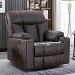 Oversized Power Lift Recliner Chair with Massage