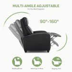 Massage Recliner Chair with Lumbar Support for Home
