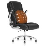 Ergonomic High-Back Executive Leather Office Chair