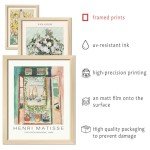 16-Piece Framed Sage Green Wall Art Set