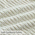 Set of 2 Decorative Corduroy Throw Pillow Covers