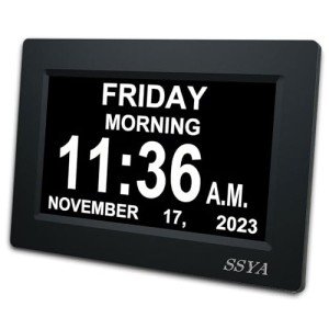 Extra Large Digital Alarm Clock with Calendar