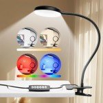 Reifeiniwei Clamp Desk Lamp with RGB & Warm Light