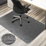 Durable Office Chair Mat for Hard Floors 36"x48