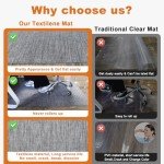 Durable Office Chair Mat for Hard Floors 36"x48
