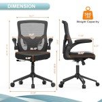 Ergonomic High Back Office Chair with Adjustable Height