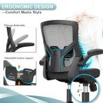 Ergonomic High Back Office Chair with Adjustable Height