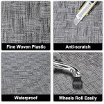 Durable Office Chair Mat for Hard Floors 36"x48