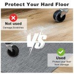 Durable Office Chair Mat for Hard Floors 36"x48
