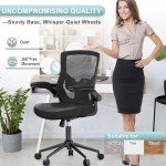 Ergonomic High Back Office Chair with Adjustable Height