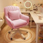 Modern Tufted Velvet Home Office Chair