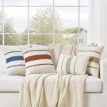 Set of 2 Sage Green Boho Throw Pillow Covers