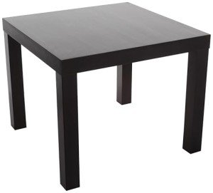Black Small Coffee Table - Ikea Lack Design