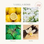 Vanilla Bomb Candle - 6 oz Natural Soy Candle