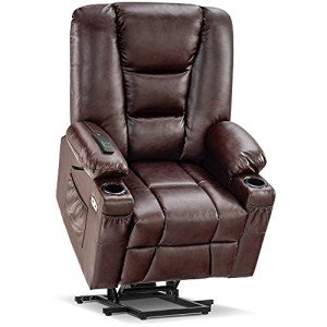 MCombo Large Power Lift Recliner with Massage & Heat