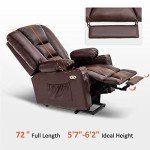 MCombo Large Power Lift Recliner with Massage & Heat