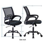 Ergonomic Mesh Office Chair with Lumbar Support