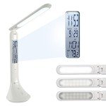 Portable Cordless LED Task Lamp with Touch Controls