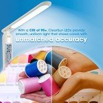 Portable Cordless LED Task Lamp with Touch Controls