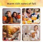 Cozy Winter Scented Candles Set, 4 Pack
