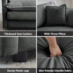 Mikibama 3-Seater Modular U-Shaped Sofa Set