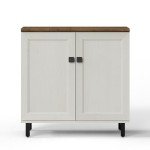 Farmhouse Modern 3-in-1 Buffet Sideboard Cabinet
