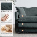 Mikibama 3-Seater Modular U-Shaped Sofa Set