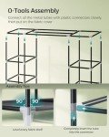 Portable Closet Organizer with Non-Woven Cover - Gray
