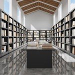 Adjustable 5-Tier Metal Bookcase with Book Stopper