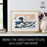 LEGO Art Hokusai Great Wave Wall Art Kit