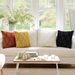 Rust Faux Fur Throw Pillow Covers - Set of 2