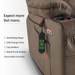 MCombo Dual Motor Lift Recliner with Massage & Heat